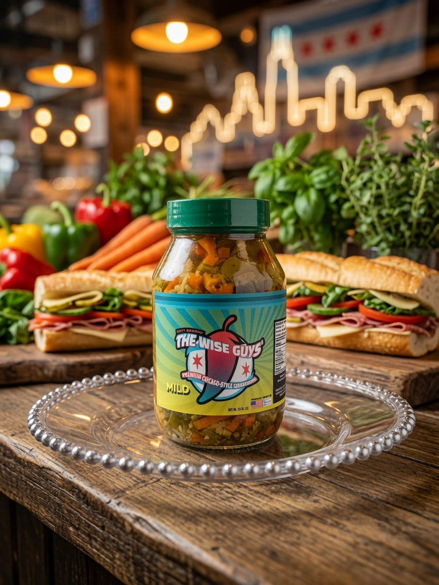 The Wise Guys Mild Giardiniera