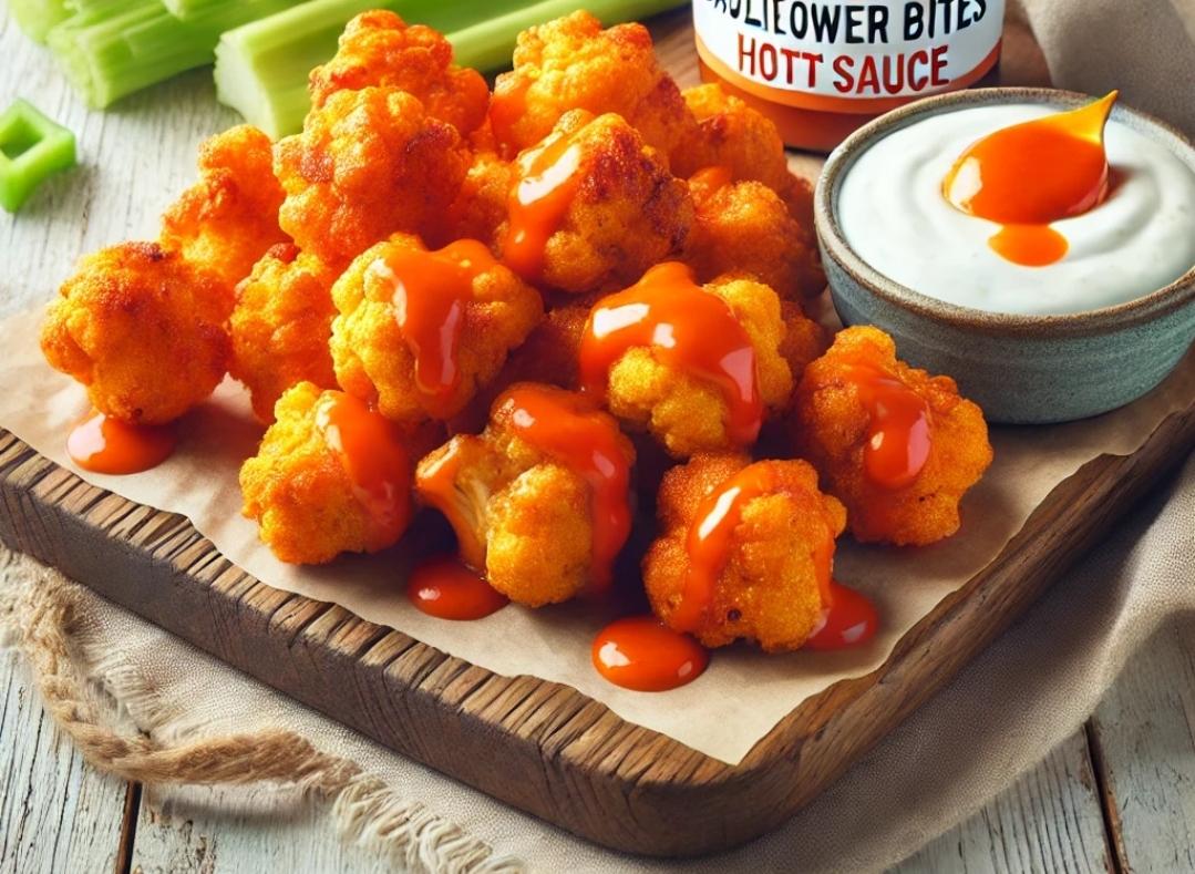 Hott Sauce Buffalo Cauliflower Bites